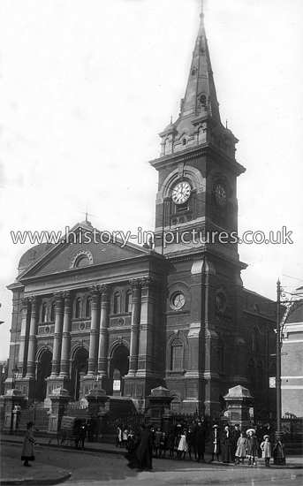 The Congregational Church, Stratford, London. c.1912